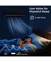 Gouun Energy Star Certified 17000 Btu 21 SEER2 208-230V Mini Split Air Conditioner and Heater Wifi Enabled