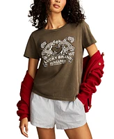 Lucky Brand Women's Forever Faithful Classic Crewneck T-Shirt