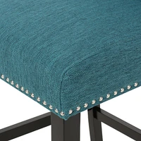 The Pop Home 31" Tufted Wingback Bar Stools,Set of 2,for Kitchen Island or Bar-The