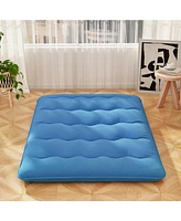 Gouun Foldable Futon Mattress with Washable Cover and Carry Bag for Camping-Full Size