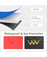 Gouun 12 Feet Waterproof and Tear-Resistant Universal Trampoline Safety Pad Spring Cover