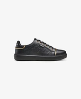 Karl Lagerfeld Paris Men's Embossed Logo Cap Toe Sneaker