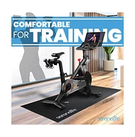 SereneLife Premium Exercise & Fitness Mat with Non-Slip Texture, 36x72 Inches