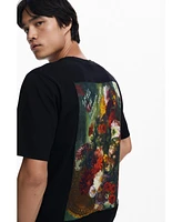 Desigual Men's Floral print T-shirt