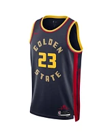 Nike Men's and Women's Navy Draymond Green Golden State Warriors 2024/25 City Edition Finished Swingman Jersey