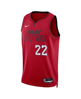 Nike Men's and Women's Red Jimmy Butler Miami Heat 2024/25 City Edition Finished Swingman Jersey