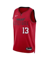 Nike Men's and Women's Red Bam Adebayo Miami Heat 2024/25 City Edition Finished Swingman Jersey