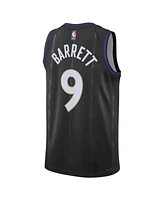 Nike Men's and Women's Black Rj Barrett Toronto Raptors 2024/25 City Edition Finished Swingman Jersey