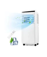 Gouun 8000 Btu Portable Air Conditioner with Remote Control Cools up to 250 Sq.Ft