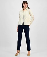 Anne Klein Women's Lace-Trim Jacket