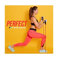 SereneLife Adjustable Resistance Band for Home and Gym Workouts