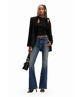 Desigual Women's Flare Jeans