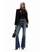Desigual Women's Flare Jeans