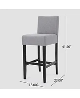 The Pop Home 30" Bar stools with Rubberwood Legs,Set of 2,for Kitchen Island,Home Bar,or Counter-The Pop Home