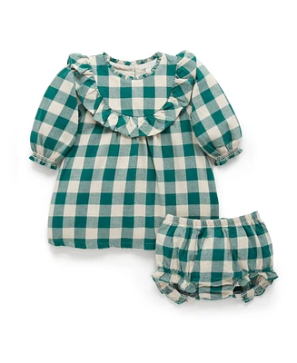 Purebaby Baby Girls Check Dress