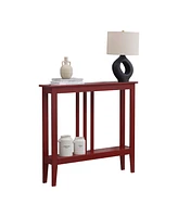 Kings Brand Furniture Entryway Table - Narrow Console Table - Console Table with Storage - Wood Console Tables for Entryway