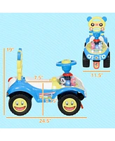 Qaba Toddler Push Car, Kids Foot to Floor Sliding