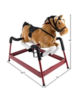 Happy Trails Kids Ride On Rocking Horse Toy