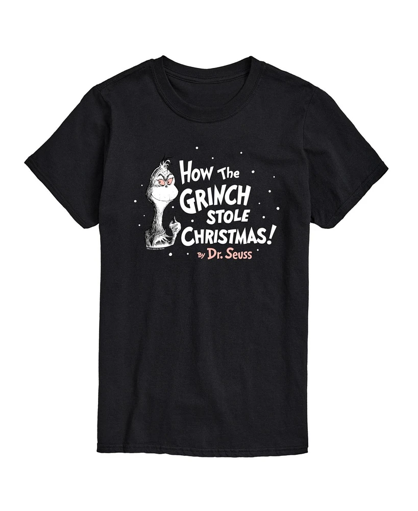 Airwaves Men's The Grinch How Stole Christmas Short Sleeve Tee