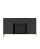 Boyel Living 23 inches Electric Fireplace Tv Stand Media Consoles