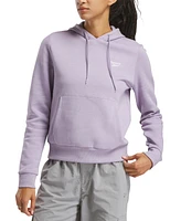 Reebok Women' Identity Small-Logo Fleece Hoodie