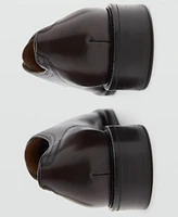 Mango Men's Leather Suit Shoes