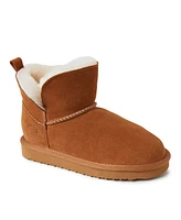 Dearfoams Girls Fireside By Bunbury Genuine Shearling Boot