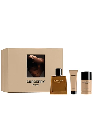 Burberry Men's 3-Pc. Hero Eau de Parfum Gift Set