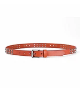 Old Trend Women's Stud Leather Belt