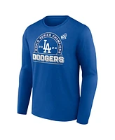 Fanatics Men's Royal Los Angeles Dodgers 2024 World Series Champions Signature Roster Long Sleeve T-Shirt