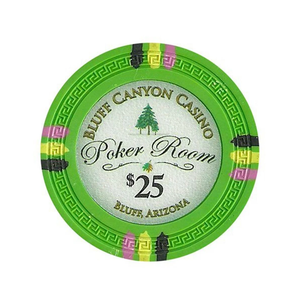 Slickblue Bluff Canyon Poker Chips (25-Pack) – High-Quality Casino-Style Chips