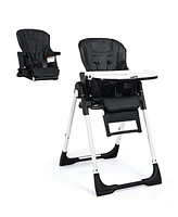 Gouun 4-in-1 High Chair–Booster Seat with Adjustable Height and Recline