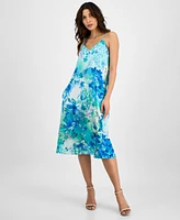 Connected Women's Printed Midi Dress