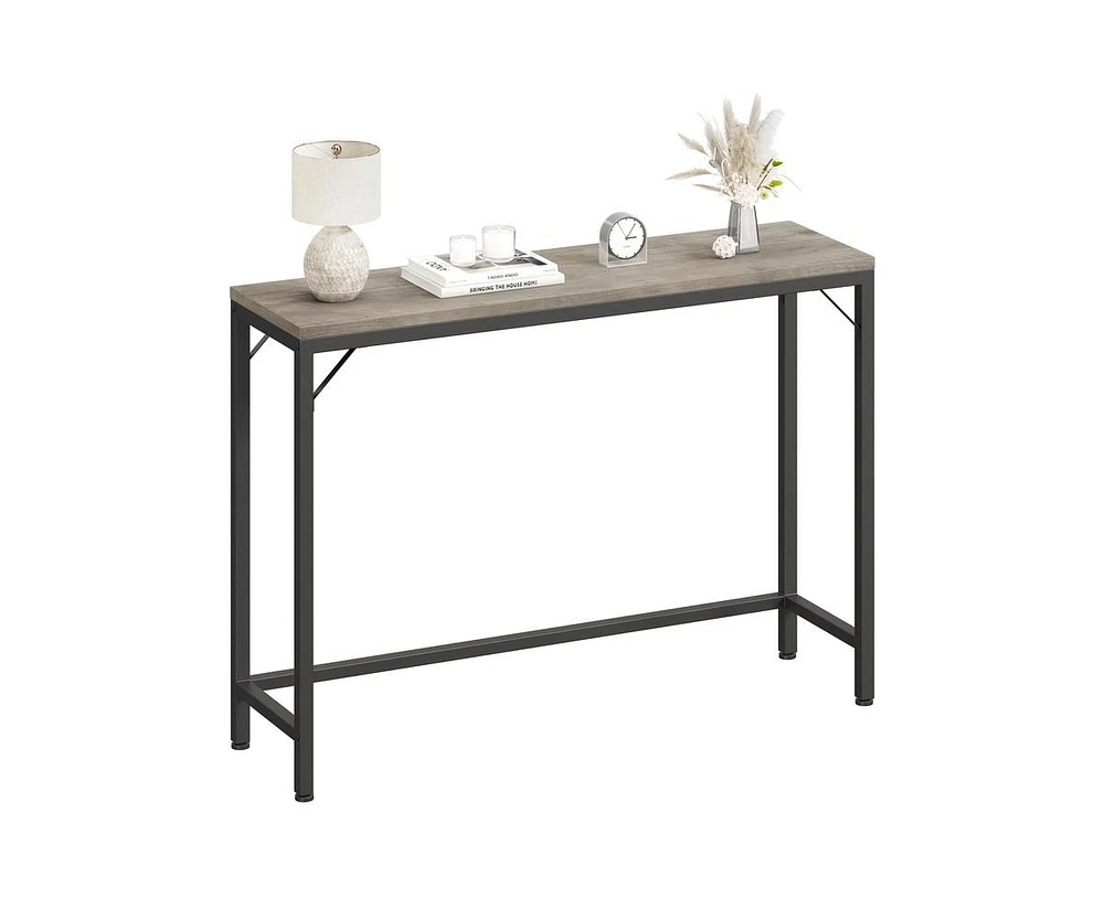 gaomon Console Table, Narrow Sofa Table Measuring 39.4", Perfect for Placing Behind a Couch in The Living Room, Ideal As an Industrial Hallway Table f