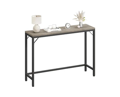 gaomon Console Table, Narrow Sofa Table Measuring 39.4", Perfect for Placing Behind a Couch in The Living Room, Ideal As an Industrial Hallway Table f