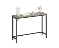 gaomon Console Table, Narrow Sofa Table Measuring 39.4", Perfect for Placing Behind a Couch in The Living Room, Ideal As an Industrial Hallway Table f