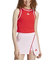 adidas Women's Essentials Color Pop Cotton Cropped Tank