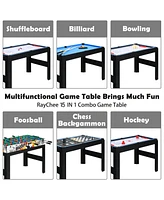 Inolait 15-in-1 Multi Game Table Set, Combo Game Tables