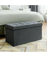 Gouun 31.5 Inch Fabric Foldable Storage with Removable Bin
