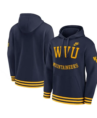 Nike Men's Navy West Virginia Mountaineers Legacy Retro Pullover Hoodie