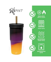 Silipint Straw Tumbler 32oz: Sun Storm