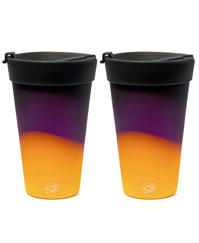 Coffee Tumbler 16oz: 2 pk - Sun Storm