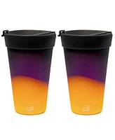 Coffee Tumbler 16oz: 2 pk - Sun Storm