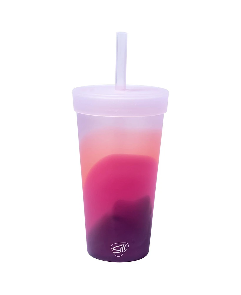 Silipint Straw Tumbler 22oz: Desert Sun