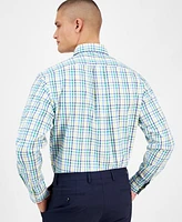 Club Room Men's Plaid Dress Shirt, Exclusively at Macy's
