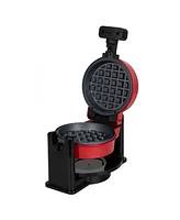 MegaChef 5" Non-Stick Electric Flip Belgian Waffle Maker