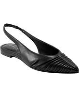 Marc Fisher Ltd Women's Dalatee Pointy Toe Slingback Flats