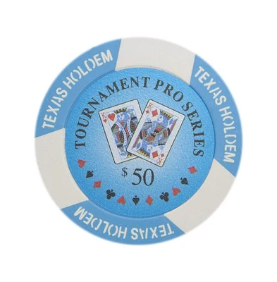 Slickblue Tournament Pro Poker Chips Set Professional Quality for $50