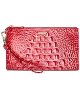 Brahmin Daisy Ombre Melbourne Embossed Leather Wristlet