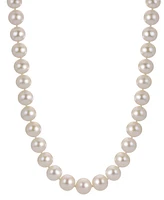 Macy's Cultured Freshwater Pearl (9-11mm) 20" Strand Necklace in 14k Yellow Gold